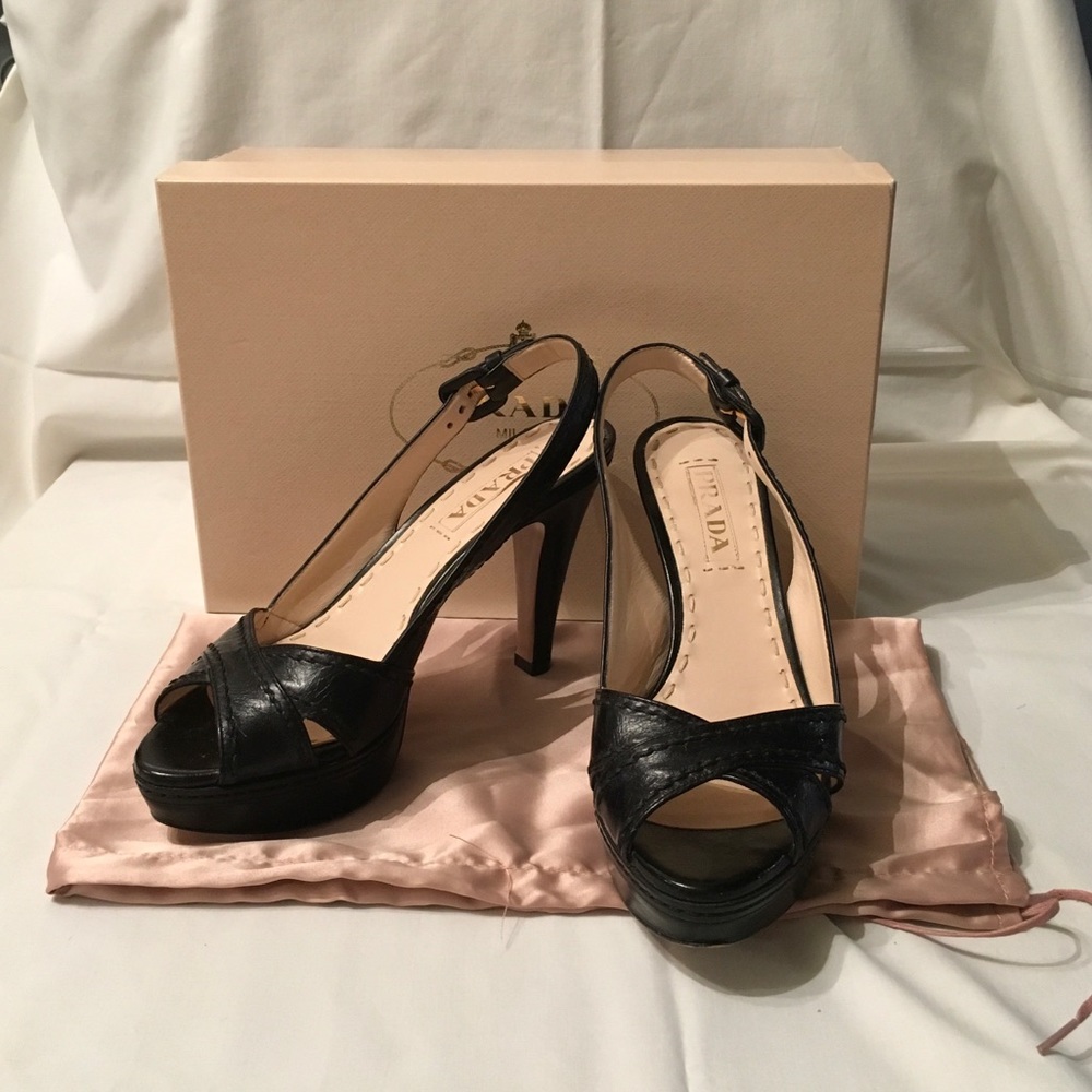 Prada Leather Sandals